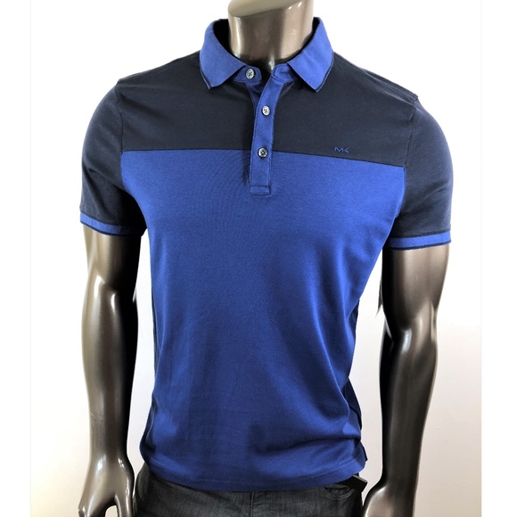 michael kors black polo